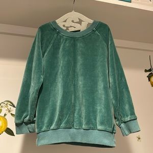 Hanna Andersson velour pullover